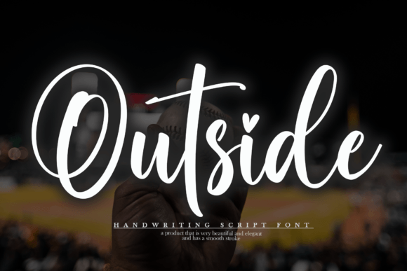 Outside Font - Lettering Fonts
