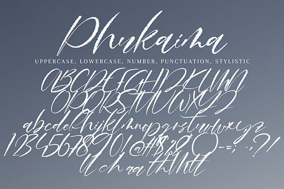 Phukaima Font PNG with transparent background - Preview 6
