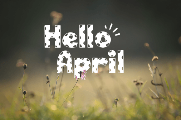 Polka Smile Style Font PNG with transparent background - Preview 3
