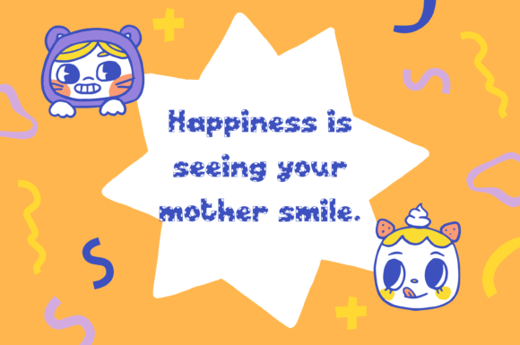 Polka Smile Style Font PNG with transparent background - Preview 5