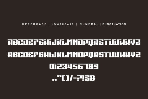 Race Nosmax Font PNG with transparent background - Preview 3
