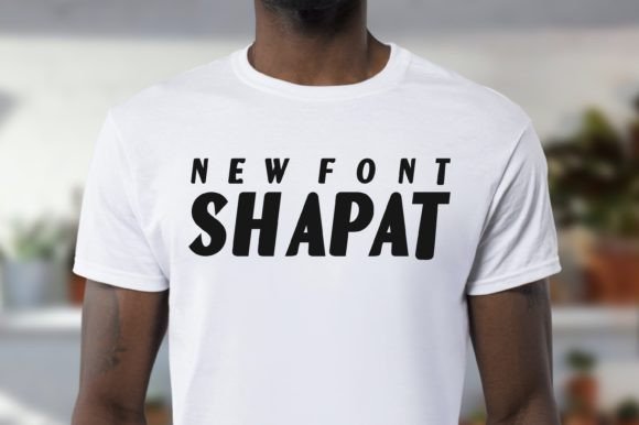 Shapat Font PNG with transparent background - Preview 1