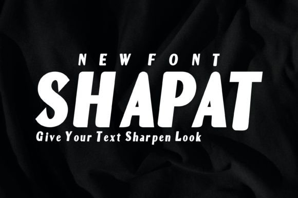 Shapat Font PNG with transparent background - Preview 2