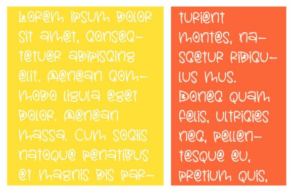 Baby Duckling Font - Preview 2