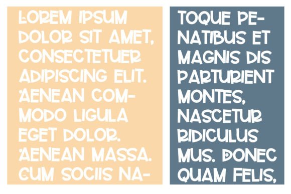 Chick Peas Font font preview - 3