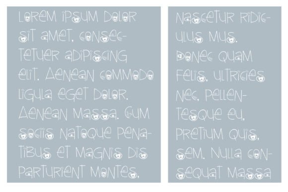 Chicksqueak Font - Preview 3