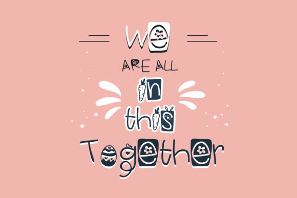 Easter Time Story Font - Preview 1