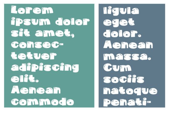 Frog Spots Font - Preview 3