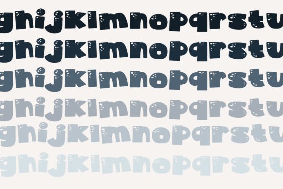 Frog Spots Font - Preview 4