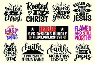 Jesus Svg Designs Bundle Graphic by Designs_Studio4 · Creative Fabrica