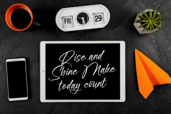 Rieldstomy Madison Font PNG with transparent background - Preview 1