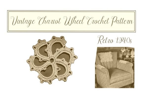 Vintage Chariot Wheel Crochet Pattern
