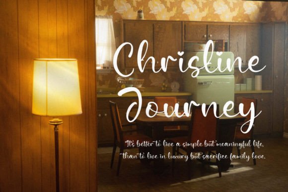 Aquella Lovely Font - Preview 1
