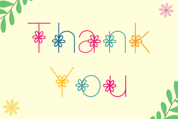 Daisy Font - Preview 4