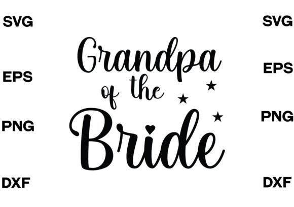 Grandpa of the Groom SVG
