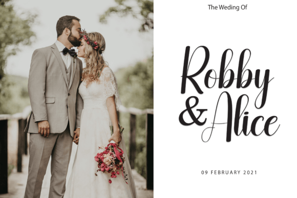 Kinglike Font PNG with transparent background - Preview 1