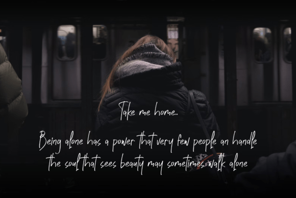 Midlenorth Constane Font PNG with transparent background - Preview 2