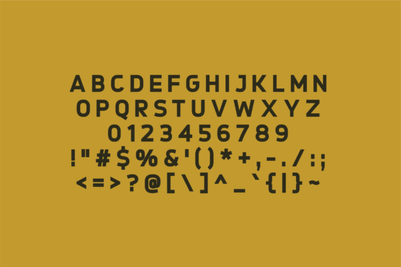 Resilience Font PNG with transparent background - Preview 2