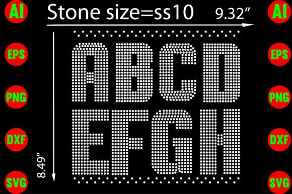 Rhinestone Templates Design