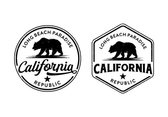 California Bear Republic Logo Design Illustration Logos Par District4 Std