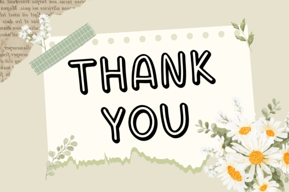 Flowers Font - Preview 4