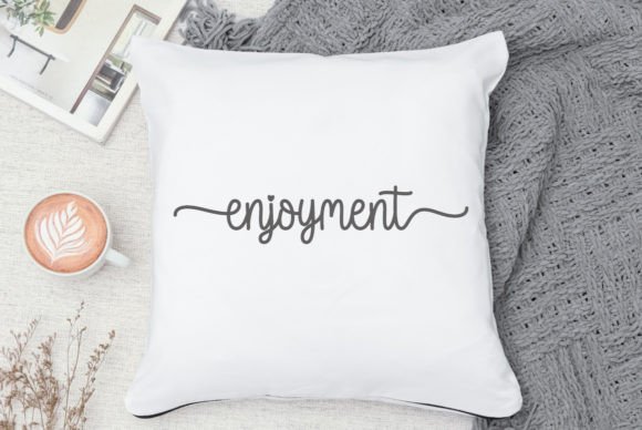 Enjoy Font - Preview 3
