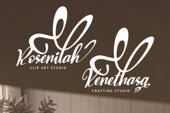 Adesina Font PNG with transparent background - Preview 1