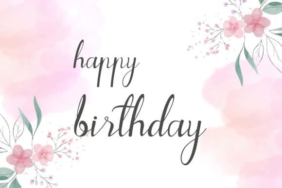 April Spring Font - Preview 3