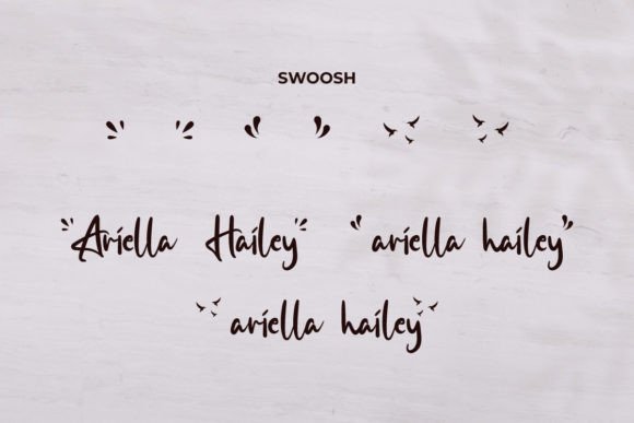 Ariella Hailey Font - Preview 6