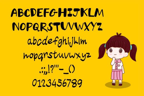 Babyjen Font - Preview 1