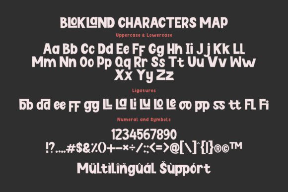 Blockland Font - Preview 3