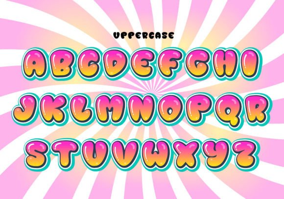 Bubble Font - Preview 1