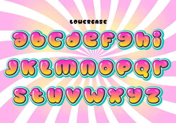 Bubble Font - Preview 2