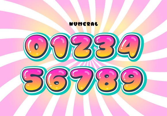 Bubble Font - Preview 3