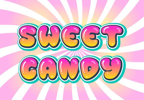 Bubble Font - Preview 5