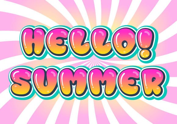 Bubble Font - Preview 6