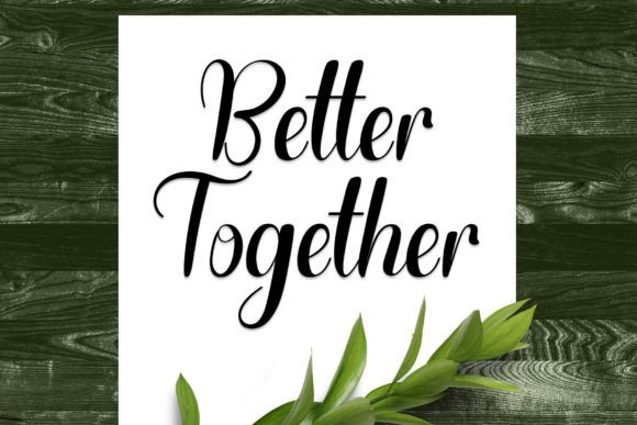 Calligraphy Font - Preview 3