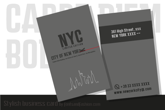 Carpe Diem Bold Font - Preview 3