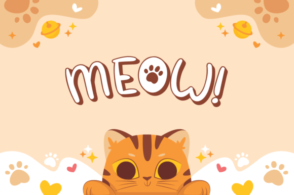 Catto Puroo Font - Preview 1