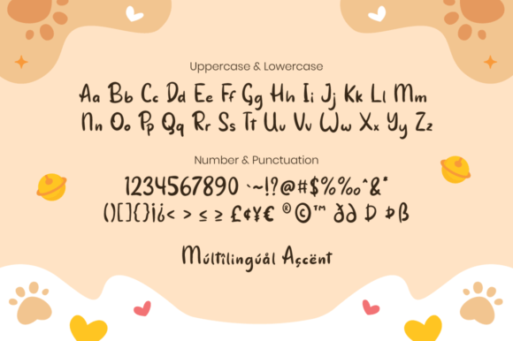 Catto Puroo Font - Preview 3