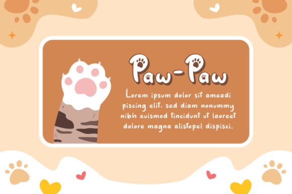 Catto Puroo Font - Preview 5