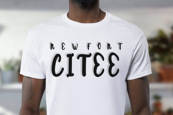 Citee Font PNG with transparent background - Preview 1