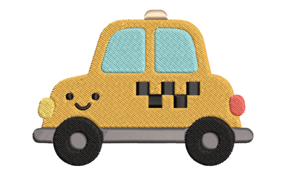Cute Taxi Car