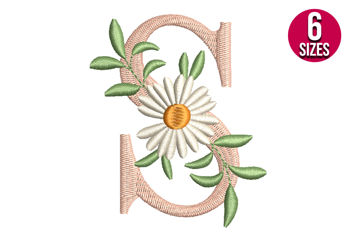 Daisy Alphabet Letter S