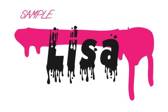 Drippy! Font - Preview 5