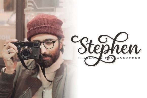 Evangeline Font PNG with transparent background - Preview 3