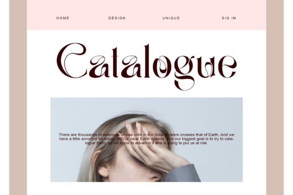 Gafia Font - Preview 4