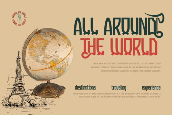 Gueton Font PNG with transparent background - Preview 2