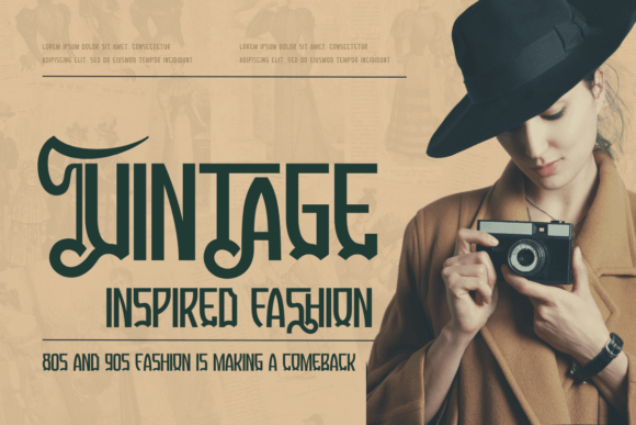 Gueton Font PNG with transparent background - Preview 3