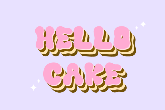Gummy Groovy Font - Preview 3